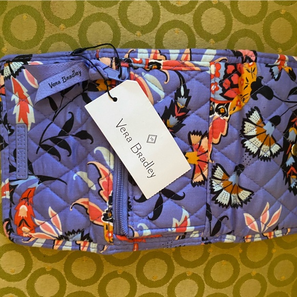 Vera Bradley light purple wallet - Picture 3 of 5